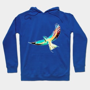 Lilac Breasted Roller Art Hoodie